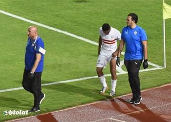 فيديو إصابة حازم إمام في مباراة الزمالك والمقاولون وكارتيرون يجري تبديلا اضطراريا