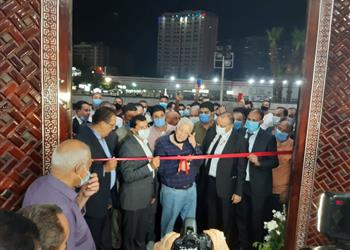 صور مرتضى منصور ووزير الرياضة يفتتحان مسجد طبيب الغلابة بنادي الزمالك