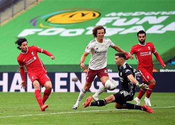 بأسيست من صلاح فيديو مينامينو يتعادل لـ ليفربول أمام آرسنال بالدرع الخيرية