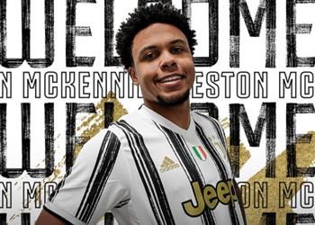 أول أمريكي في الفريق يوفنتوس يعلن تعاقده مع ماكيني