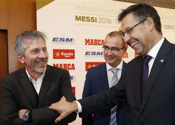 ESPN رئيس برشلونة يصر على موقفه قبل الاجتماع مع والد ميسي