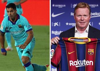 كومان يتخذ قرار ا جديد ا بشأن مستقبل لويس سواريز في برشلونة