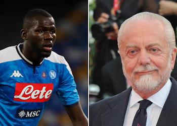 رئيس نابولي يعلق على إمكانية رحيل كوليبالي إلى مانشستر سيتي