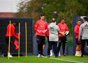 منتخب بلجيكا يكشف حقيقة إصابة كورتوا بـ فيروس كورونا