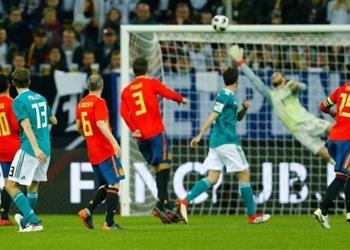 تشكيل ألمانيا وإسبانيا في الأمم الأوروبية فيرنر يقود الماكينات وألكانتارا أساسي ا مع الماتادور