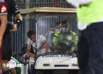 فيديو إصابة الونش في مباراة الزمالك وبيراميدز وكارتيرون يجري تبديل ا اضطراري ا