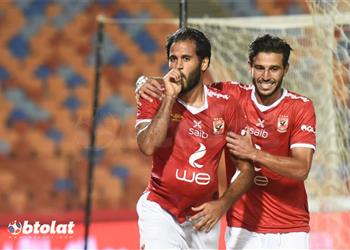 فيديو مروان محسن يسجل هدف الأهلي الأول أمام وادي دجلة