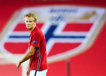 فيديو هالاند يسجل هدفه الدولي الأول والنرويج تسقط أمام النمسا في دوري الأمم الأوروبية