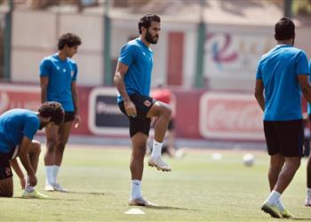 مران الأهلي فايلر يجتمع مع عبد الحفيظ وتدريبات قوية للحراس