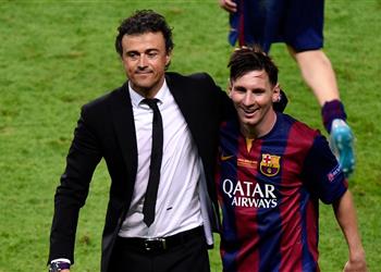 لويس إنريكي برشلونة سيظل كبير ا بدون ميسي