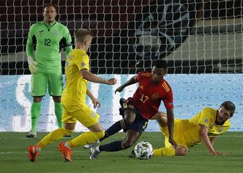 فيديو فاتي يدخل تاريخ منتخب إسبانيا بهدف R2 أمام أوكرانيا