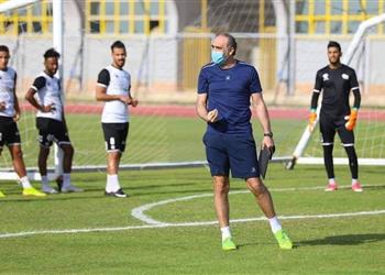المصري يختتم استعداداته لمواجهة بيراميدز في الدوري