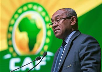 أحمد أحمد يعقد مؤتمر ا صحفي ا بشأن مباريات دوري أبطال إفريقيا غد ا