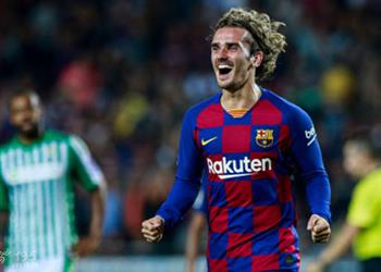 فيديو برشلونة يعلن رقم جريزمان الجديد