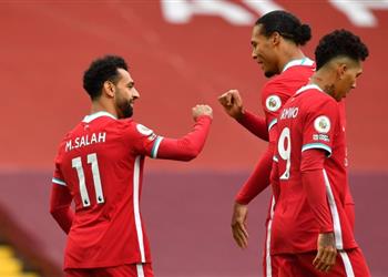 محمد صلاح يحقق رقم ا قياسي ا جديد ا بهدفه في مباراة ليفربول وليدز يونايتد