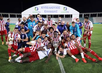 في غياب كوكا أولمبياكوس يتوج بـ كأس اليونان على حساب آيك أثينا