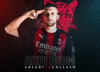 رسمي ا ميلان يعلن شراء ريبيتش من آينتراخت فرانكفورت