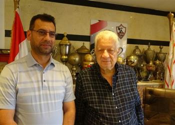 مرتضى منصور يستقبل نائب رئيس نفط الوسط العراقي لعقد توأمة مع الزمالك