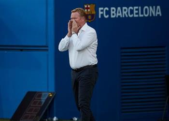 كومان يوضح مصير سواريز وكوتينيو مع برشلونة ويشيد بالشباب