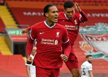 فان دايك لا نفكر في لقب الدوري الإنجليزي حالي ا وهذا هدف لاعبي ليفربول