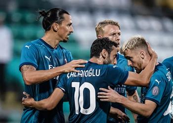 فيديو ميلان يتخطى شامروك بثنائية نظيفة في تصفيات الدوري الأوروبي