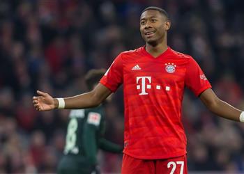 وسط غموض مستقبله ألابا يغيب عن مواجهة بايرن ميونخ وشالكة