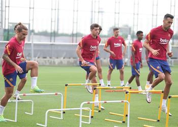 برشلونة ي علن تعافي نجمه الشاب من الإصابة