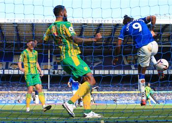 في غياب حجازي فيديو هاتريك كالفيرت لوين يقود إيفرتون لإسقاط وست بروميتش بالدوري الإنجليزي