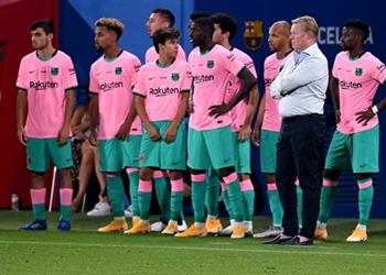 تشكيل برشلونة أمام إلتشي ميسي وجريزمان يقودان الهجوم