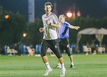 صور رمضان صبحي يشارك في تدريبات بيراميدز استعداد ا للموسم الجديد