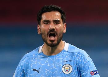 جوندوجان مانشستر سيتي يحتاج 100 نقطة لمنافسة ليفربول على الدوري الإنجليزي