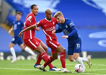 فان دايك يشيد بأداء فابينيو بعد إيقاف خطورة فيرنر رجل المباراة