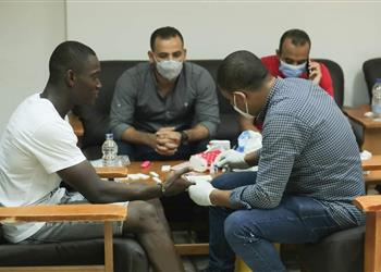 الأهلي يجري رابيد تيست استعدادا لمواجهة نادي مصر في الدوري