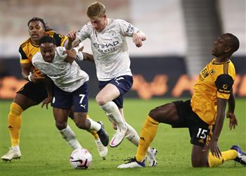 جوارديولا يشيد بأداء دي بروين أمام وولفرهامبتون لاعب مهم لنا بشكل لا ي صدق