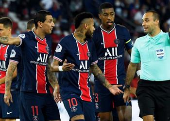 رسمي ا الإعلان عن عقوبة دي ماريا بعد بصقه على مدافع مارسيليا