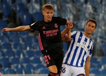 أوديجارد يشارك في تدريبات ريال مدريد بعد سلبية عينة كورونا