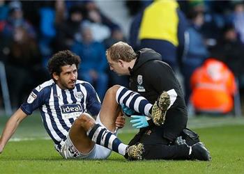 مدرب وست بروميتش يعلن عودة حجازي من الإصابة وموقفه من مباراة تشيلسي