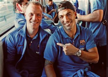 تير شتيجن يودع سواريز أتطلع للعب ضدك