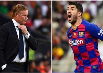 كومان يرد على انتقادات ميسي لـ برشلونة بسبب رحيل سواريز