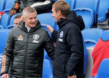 سولشاير لم نستحق الفوز على برايتون وسعيد لأن مورينيو ليس هنا