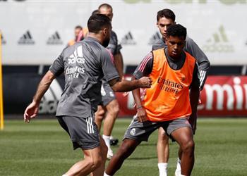 عودة مارسيلو لتدريبات ريال مدريد استعداد ا لمواجهة بلد الوليد