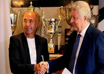 باتشيكو يجتمع مع مرتضى منصور للتوقيع رسمي ا للزمالك