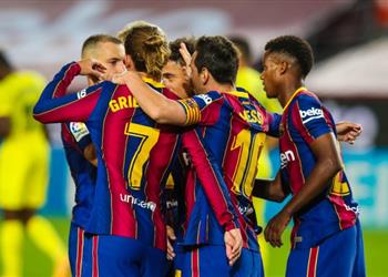 فيديو النيران الصديقة تمنح برشلونة الهدف الرابع أمام فياريال