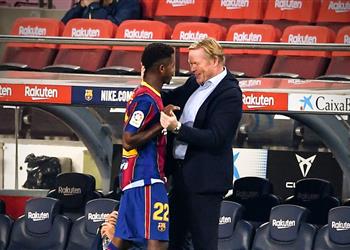 كومان سعيد بأدائنا أمام فياريال وفاتي مستقبل برشلونة ولكن