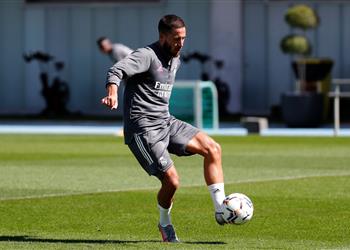 هازارد جاهز للمشاركة مع ريال مدريد أمام بلد الوليد