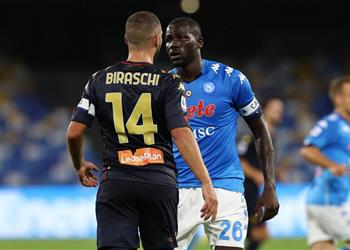 بعد مواجهة نابولي 14 إصابة بفيروس كورونا في جنوي