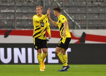 فيديو براندت يسجل هدف بوروسيا دورتموند الأول أمام بايرن ميونخ