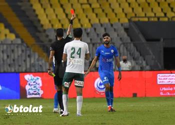 بعد طرده في مباراة الزمالك والمصري فرجاني ساسي مهدد بالإيقاف 8 مباريات