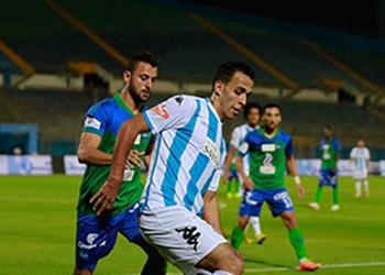 فيديو أحمد محسن يقلص الفارق ويسجل هدف مصر المقاصة الثاني أمام بيراميدز