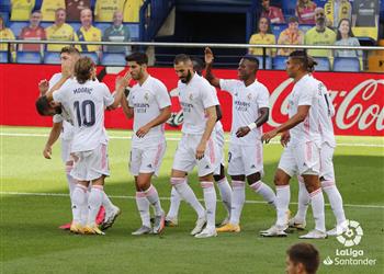 فيديو بنزيما يسجل ثاني أهداف ريال مدريد في ليفانتي بالدوري الإسباني